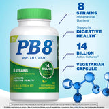 PB8™ Vegetarian Probiotic Supplement, 120 Vegetarian Capsules