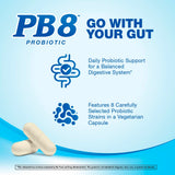 PB8™ Vegetarian Probiotic Supplement, 120 Vegetarian Capsules
