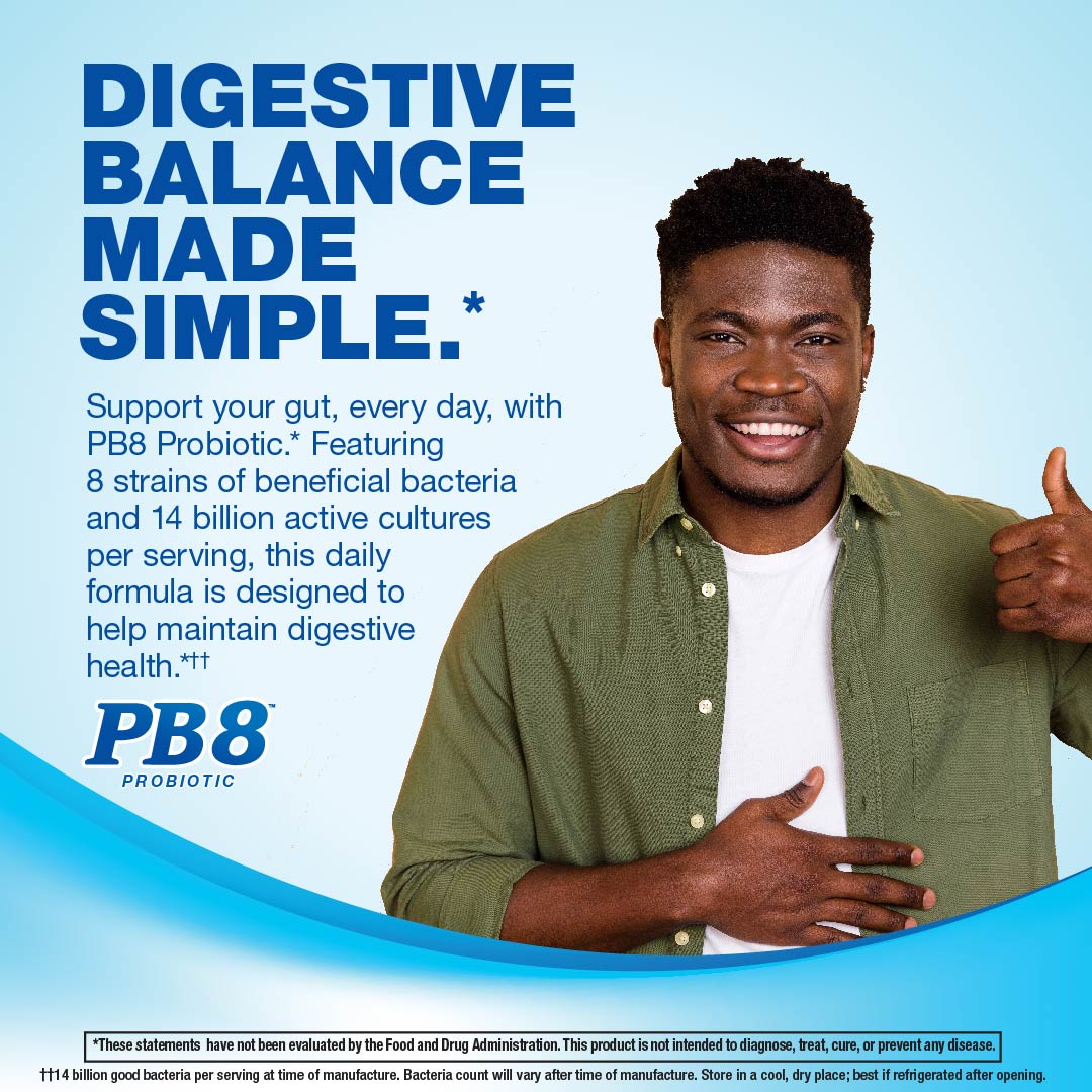 PB8™ Vegetarian Probiotic Supplement, 120 Vegetarian Capsules